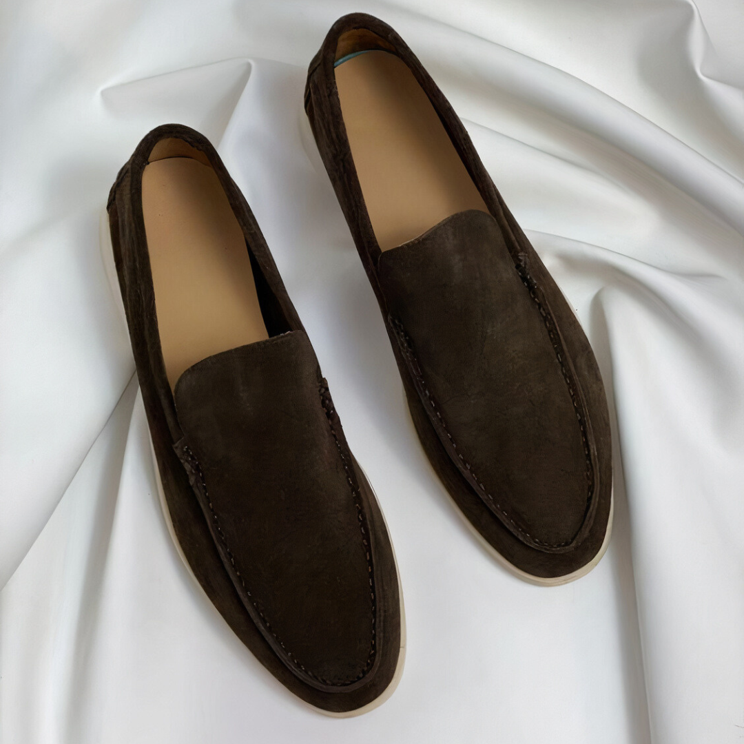 Luke - Vintage Leather Men's Loafers