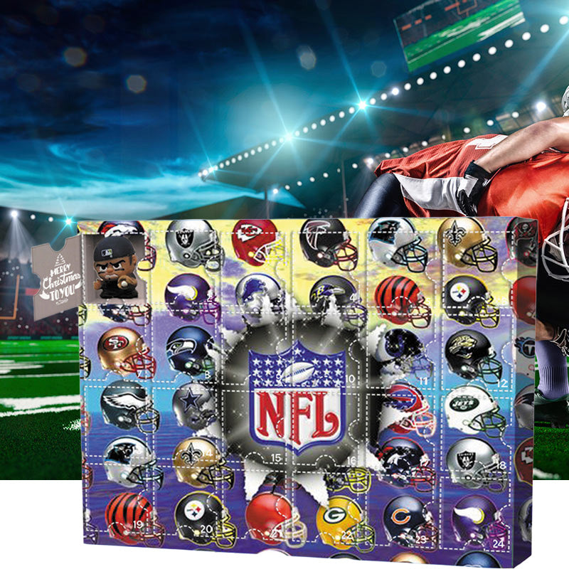 NY NFL Advent Calendar - the one with 24 small doors