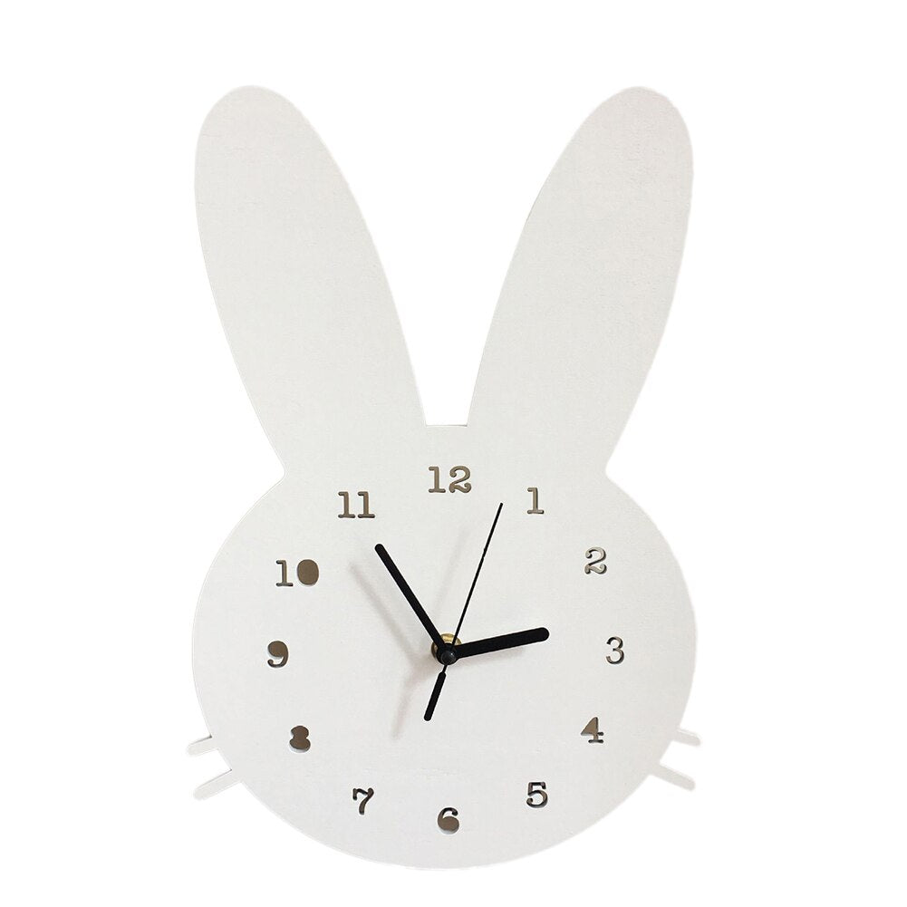 HopTock - Beautiful Rabbit Wall Clock for Playgrounds
