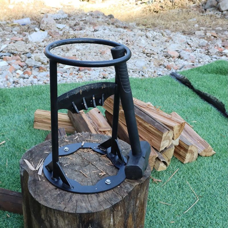 LogMate | 2-in-1 Portable Wood Carrier and Log Splitter