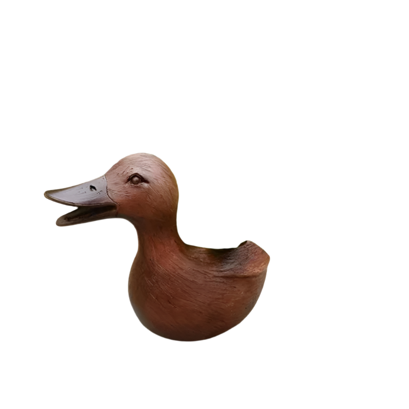 QuackBloom Ceramic Duck Planter
