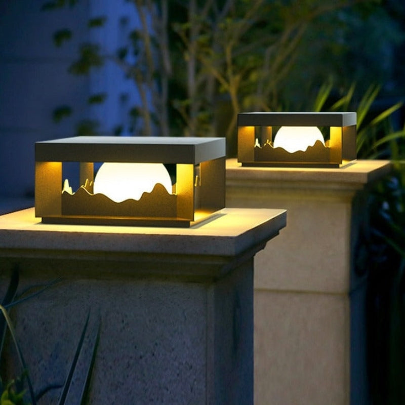 ClaraLux Solar Lamp – Modern Wall and Floor Lamp for Outdoor Use