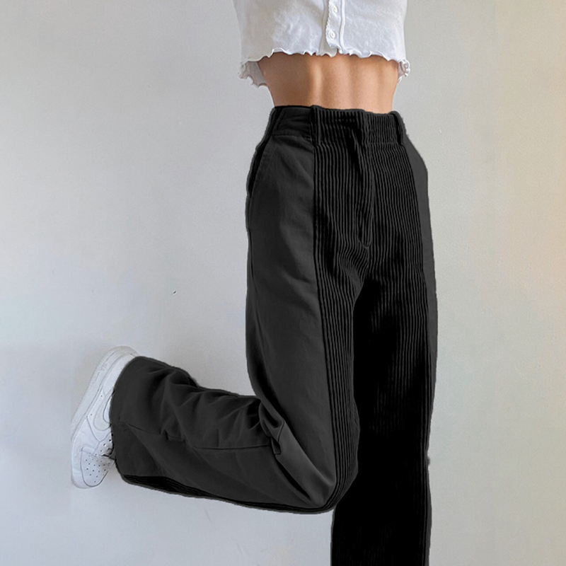 Jasmine | Stylish Straight-Leg Corduroy Pants