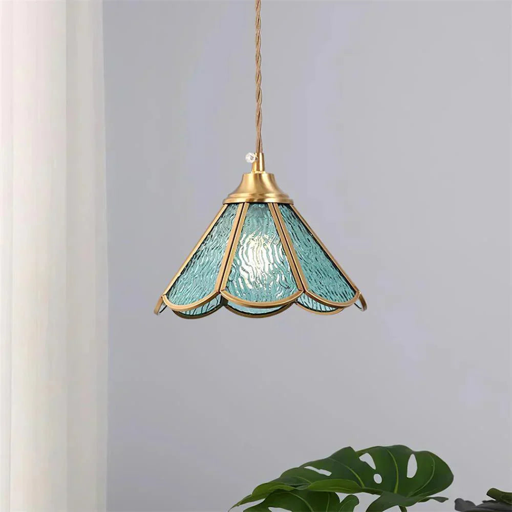 LumiGlas Pendant Lamp – elegant lighting with textured glass shade
