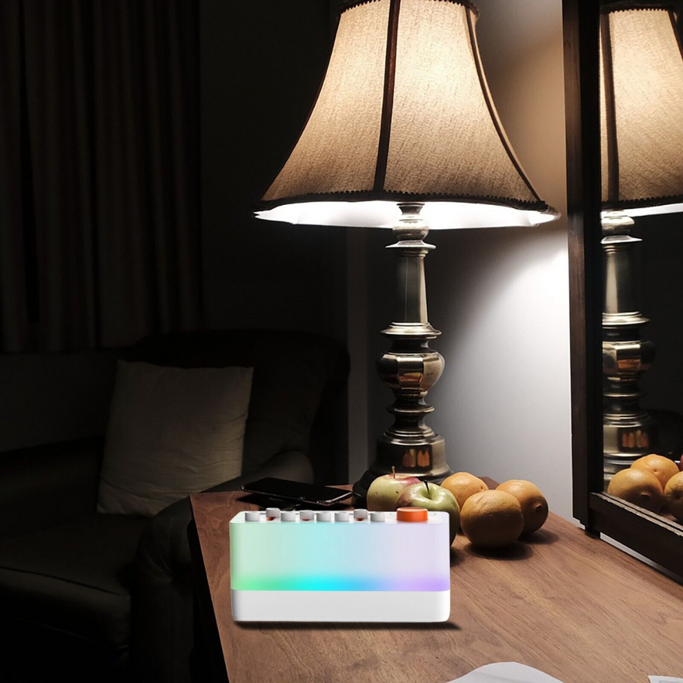 GlowTime - Minimalist Digital Alarm Clock with Warm Night Light