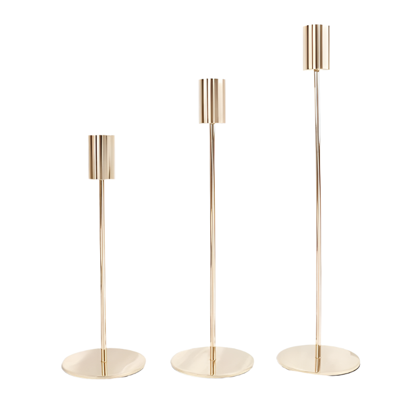 GlowThorne 3-Piece Decorative Candle Holder Set
