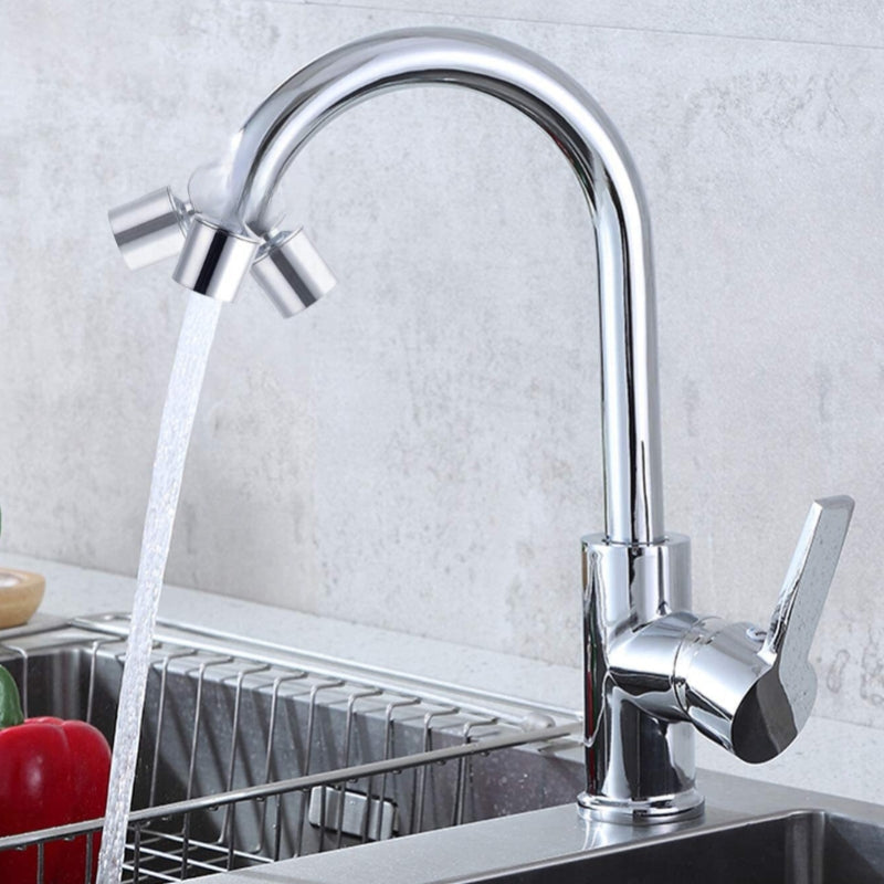 SprayMaster 360° Adjustable Faucet Head with Dual Spray Modes