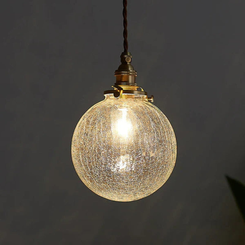 ClearGlow Glass Pendant Light