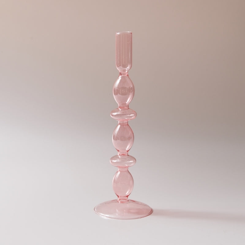 GlassAura - Elegant handmade glass candlesticks and vases