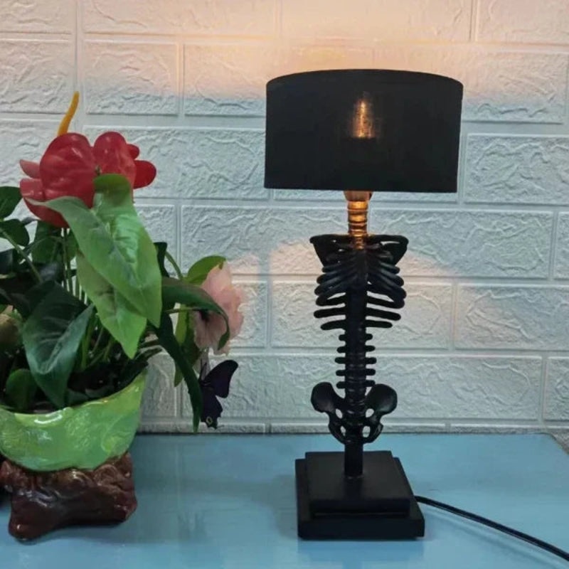 SkullGlow LED Skull Table Lamp