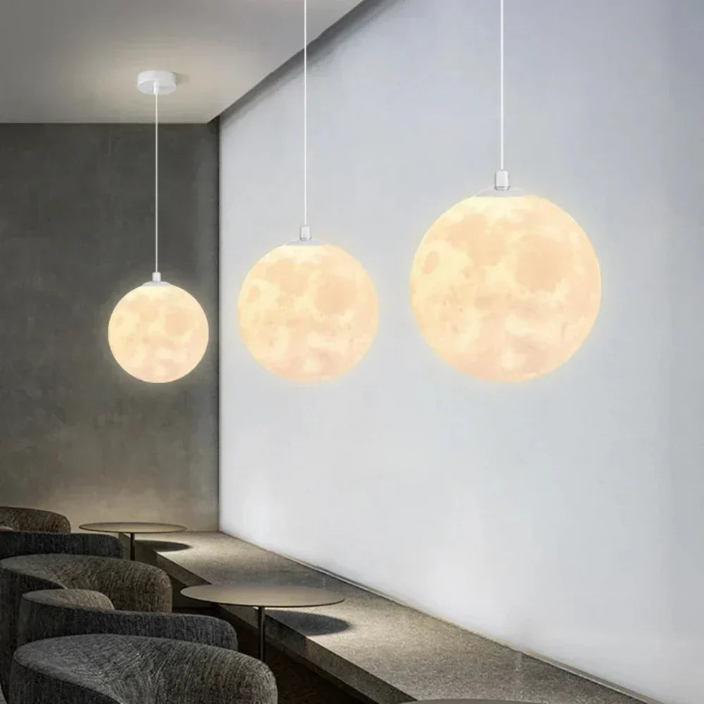 LunarGlow - Moon-Inspired Spherical Pendulum