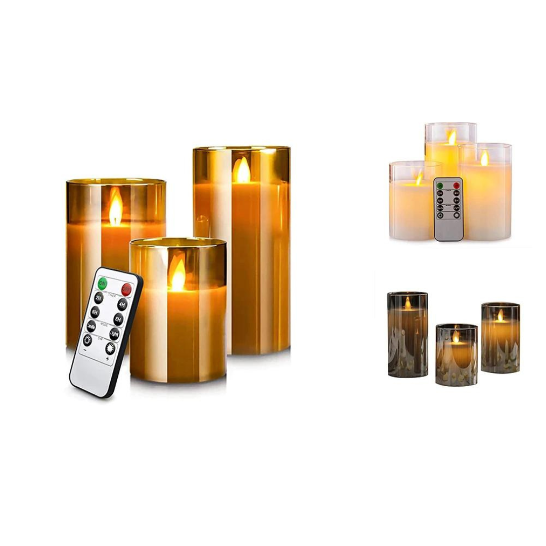 Electric Candles | 3 Adjustable LED Lights