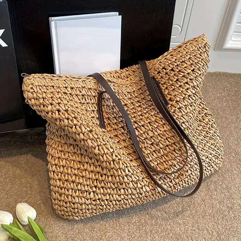 Trudi Woven Shopper Bag for Women