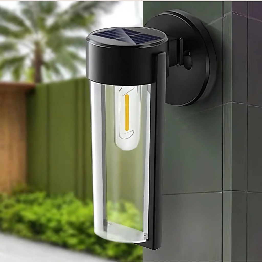 LumaWall Solar Lamp – Elegant Outdoor Wall Lighting