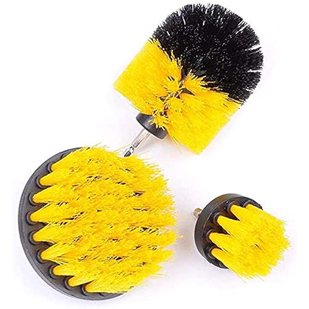 CleanForce - Set with 3 electric scrubbing brushes
