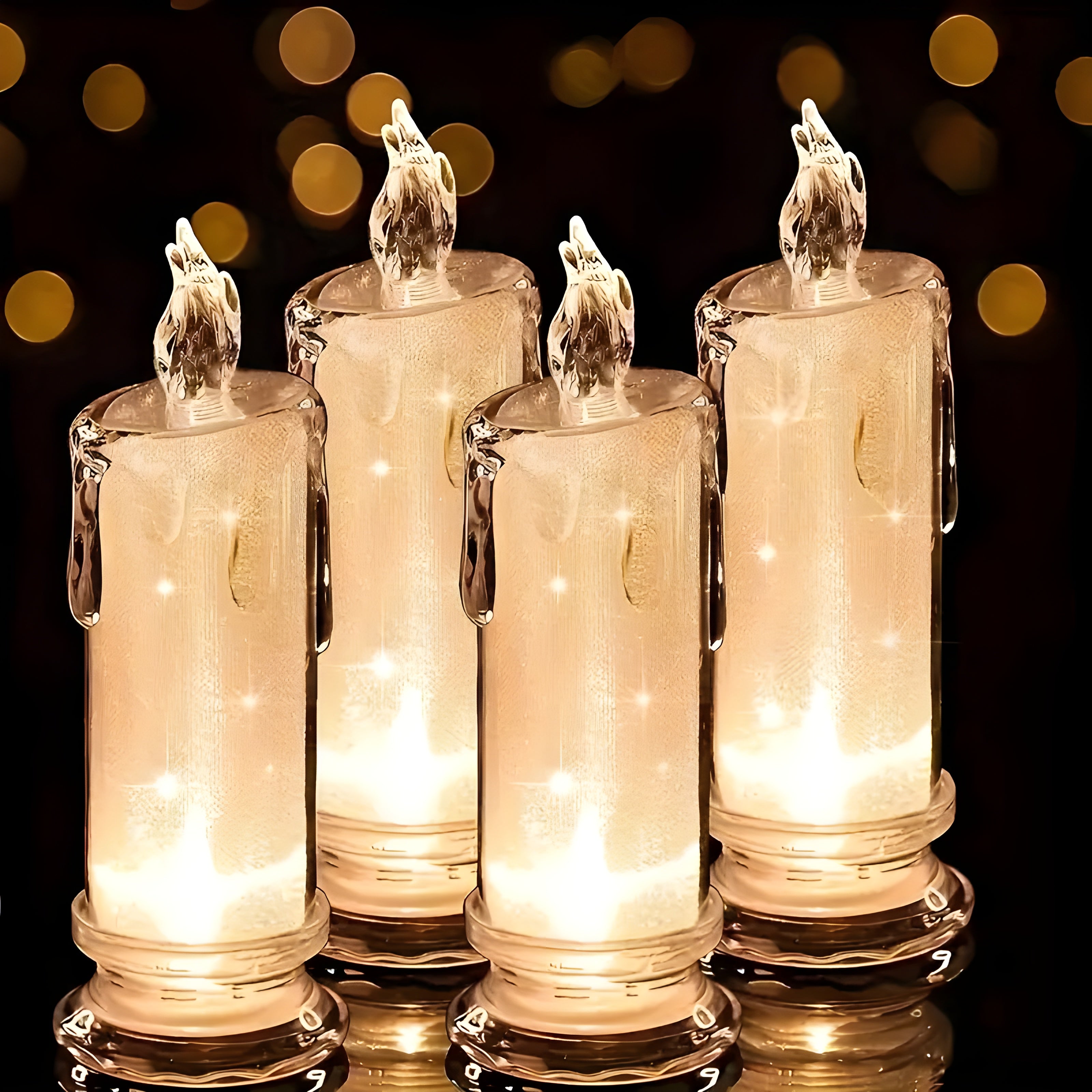 LED safe and romantic candle