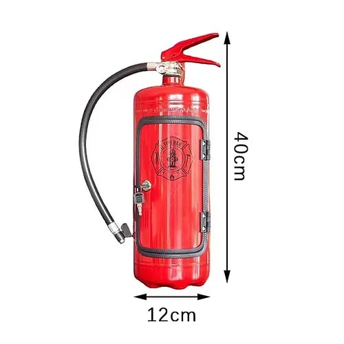 FireMaster Hidden Bottle Storage in Fire Extinguisher Style