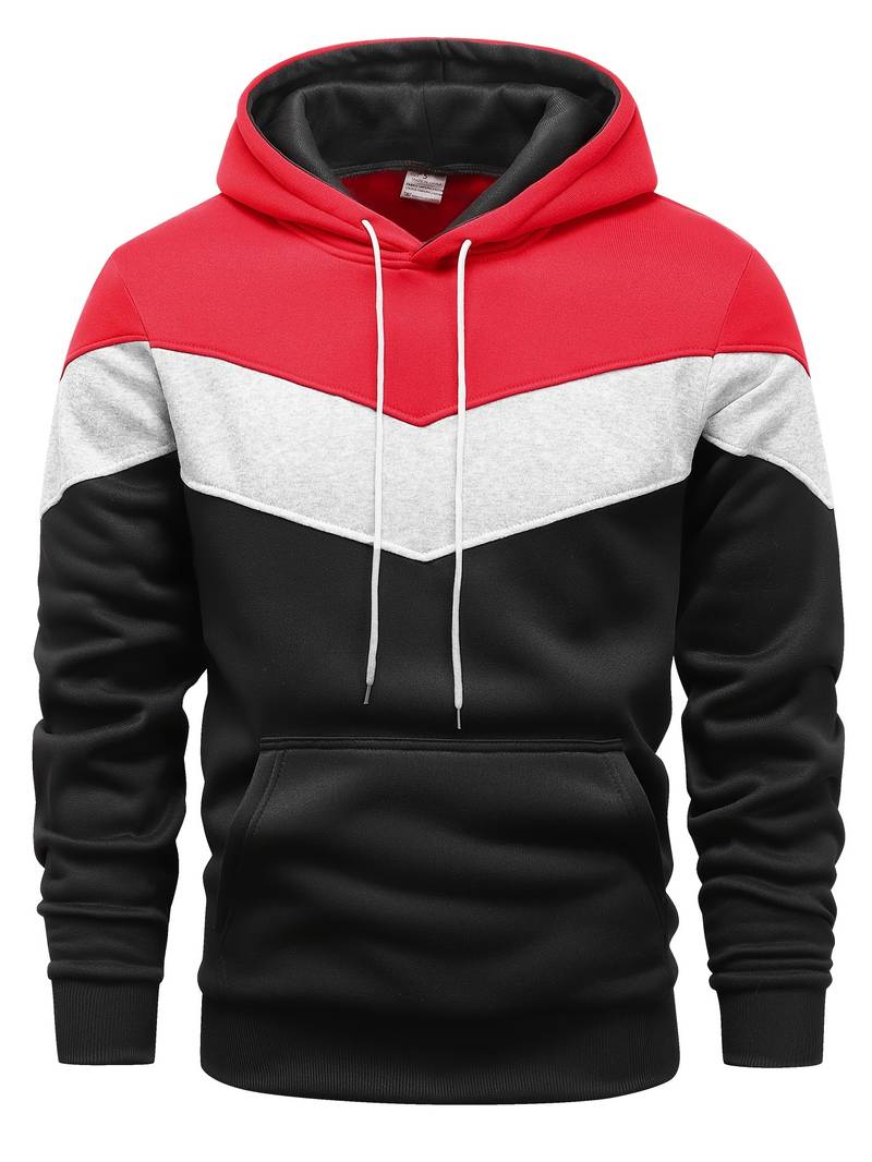 Oscar - Casual long-sleeved hoodie with drawstring and pockets