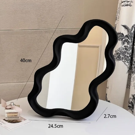 Glimmira | Aesthetic irregular wall mirror for modern room design