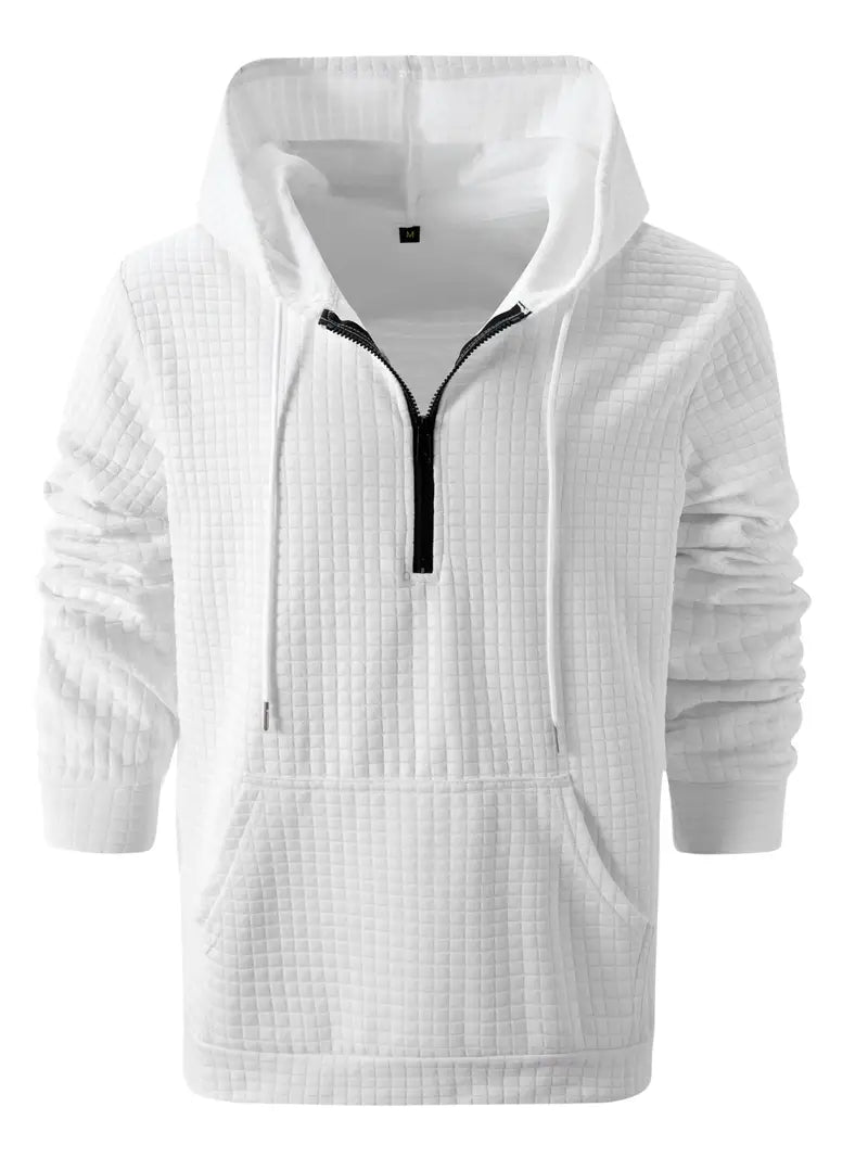 Anker - Long Sleeve Zip-Up Hoodie with Pockets