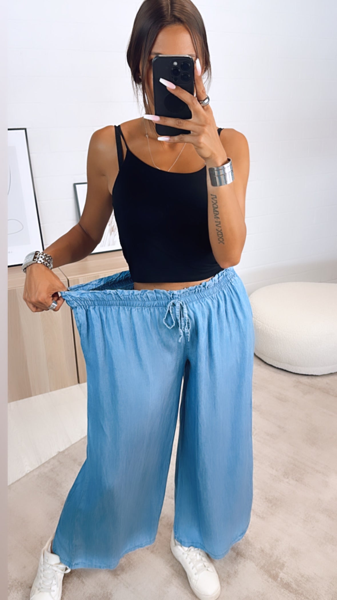 Rachel - Wide Airy Pants