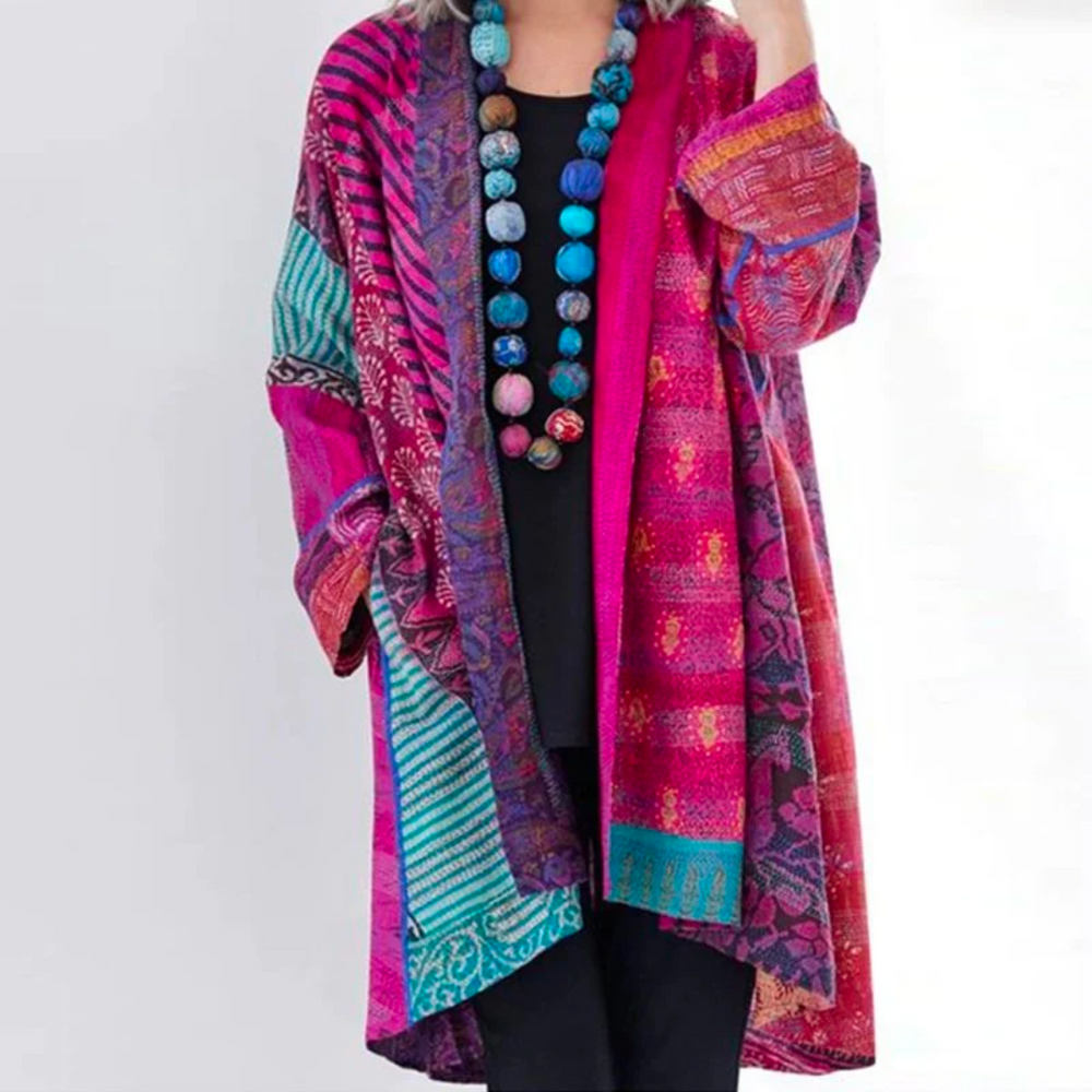 Lelia | Colorful Long Jacket for Women