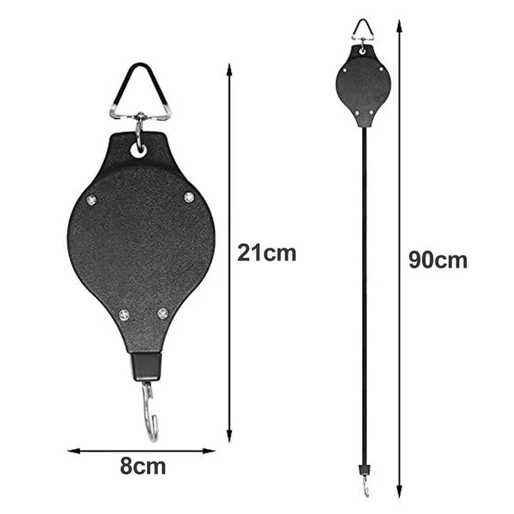 PlantLift - Adjustable Hanging Hooks for Plants and Baskets