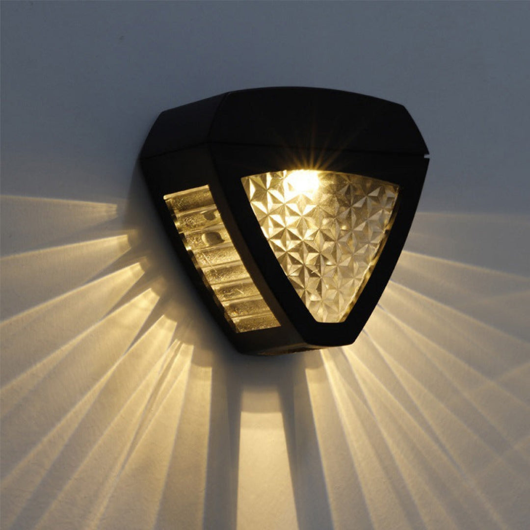 SolarLuxor – Solar-Powered Outdoor Lamp with Egyptian Elegance