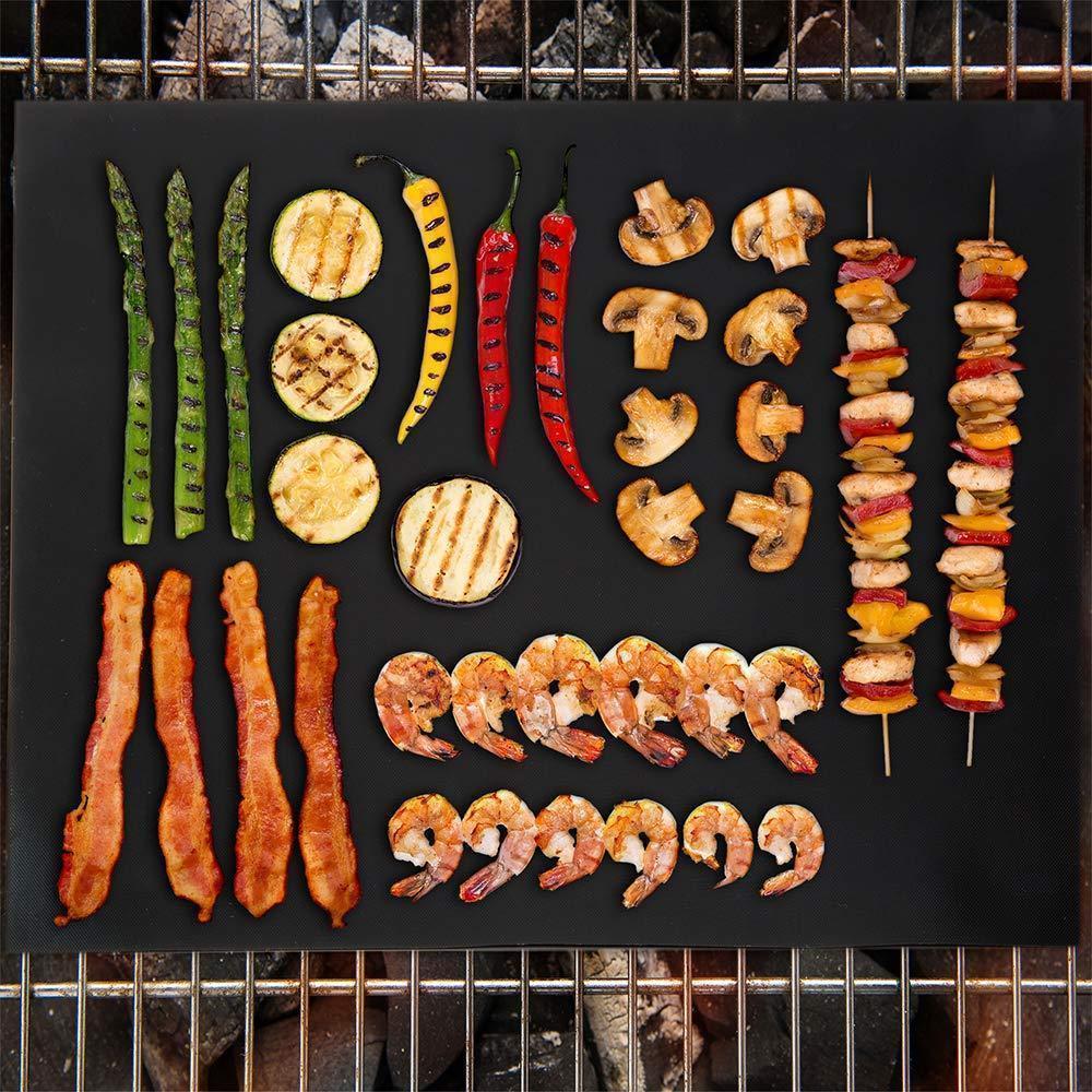 Grill mats for grilling and baking