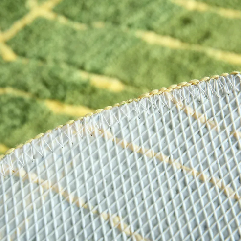 LeafLuxe - Oval Doormat Nature-Inspired Rug