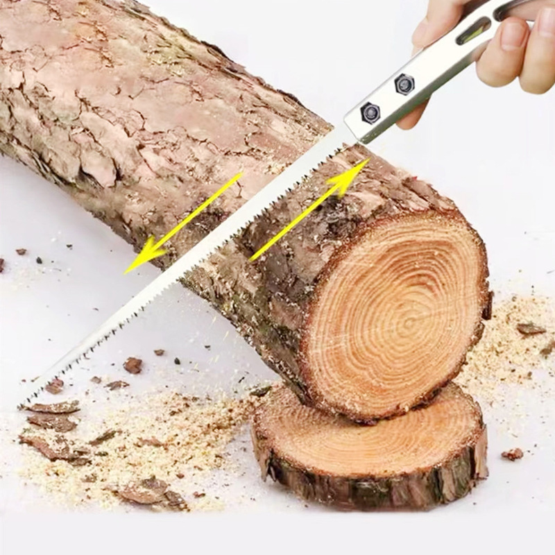 ProCurve Compact Handsaw – Curved Blade for Precise Cutting Outdoors and in the Garden