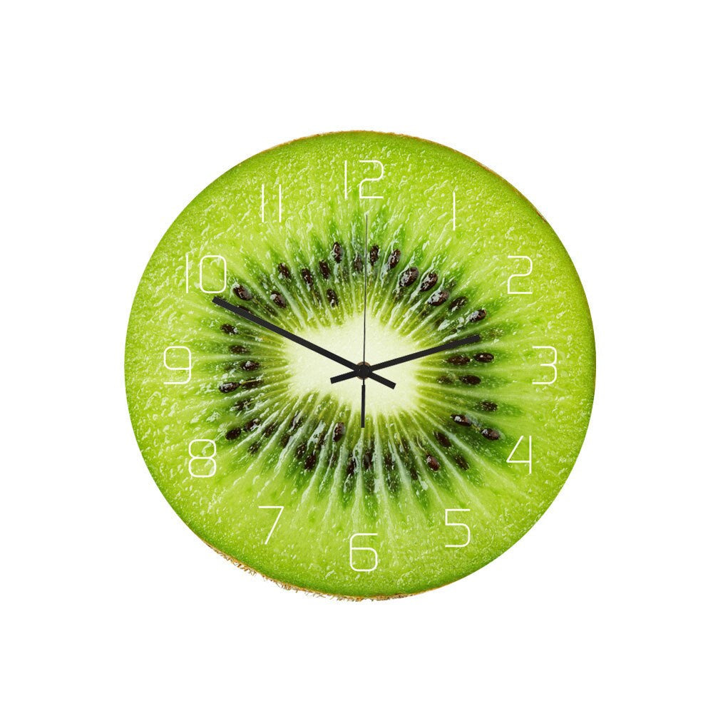 FruitSplash - colorful fruit-inspired wall clock