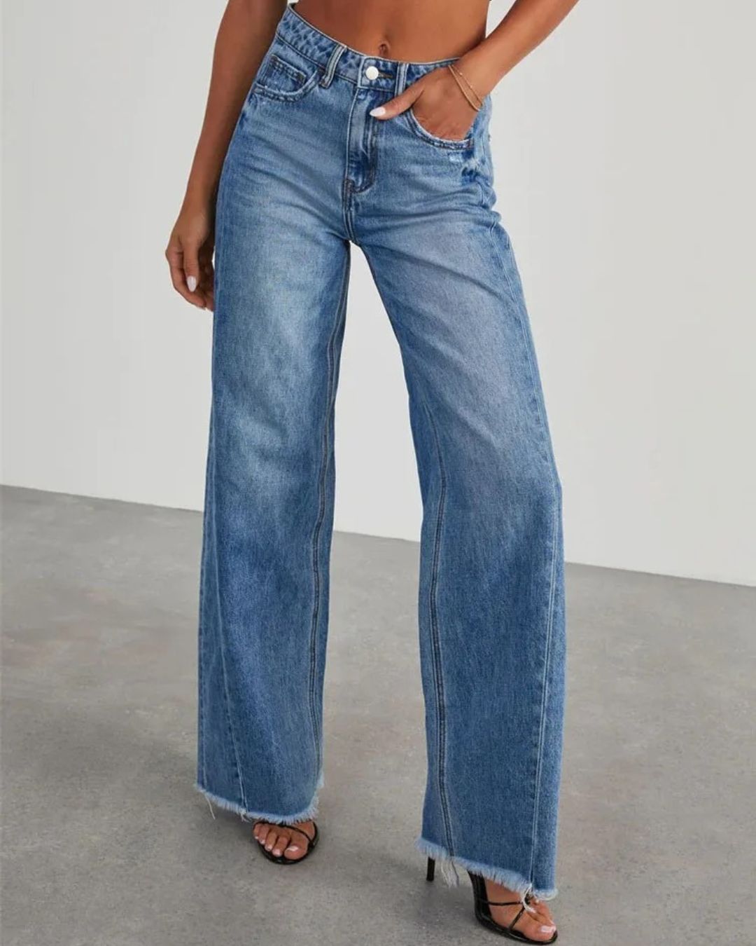 Verity | High Waisted Ladies Jeans Pants