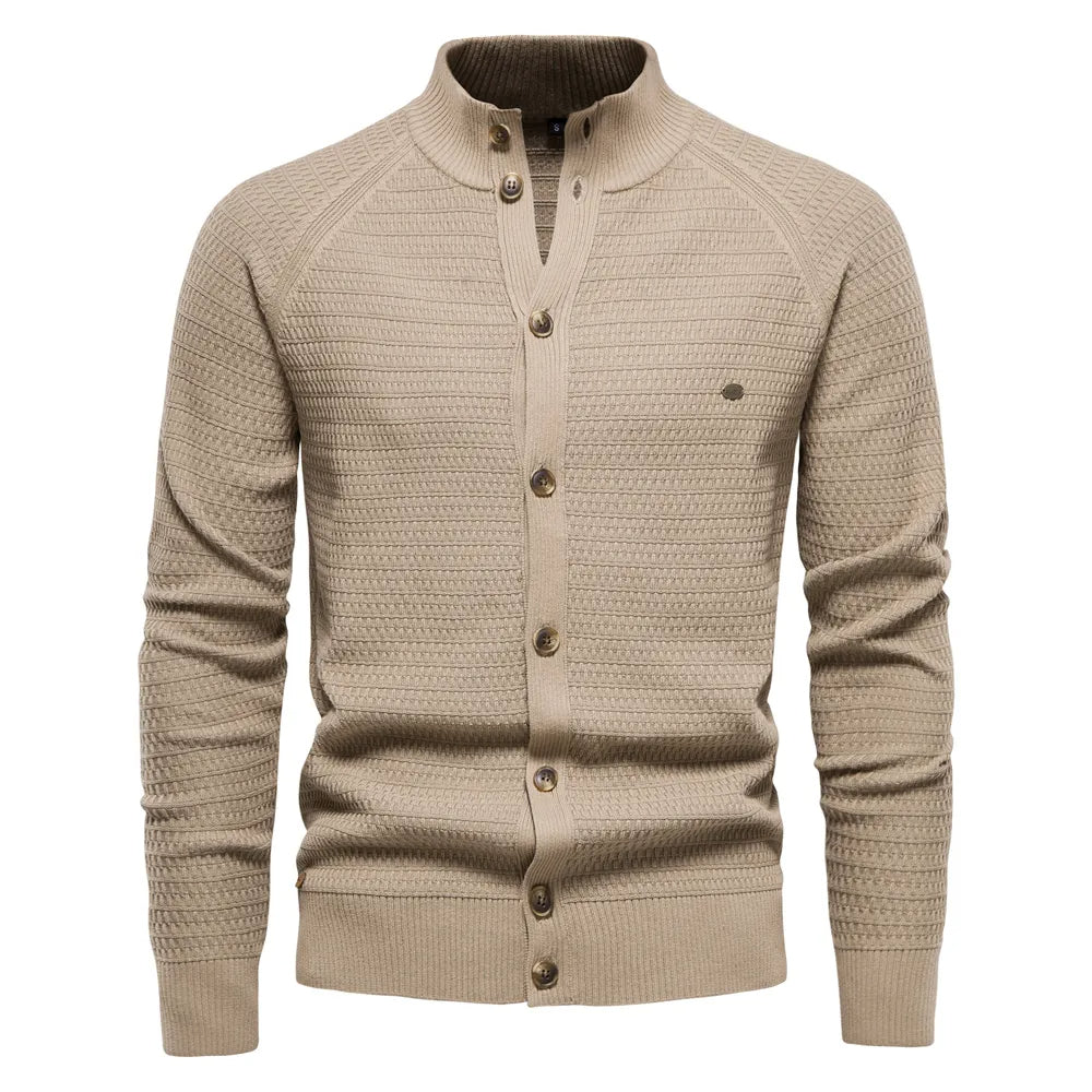 Lucas - Sweater with round neck and buttons