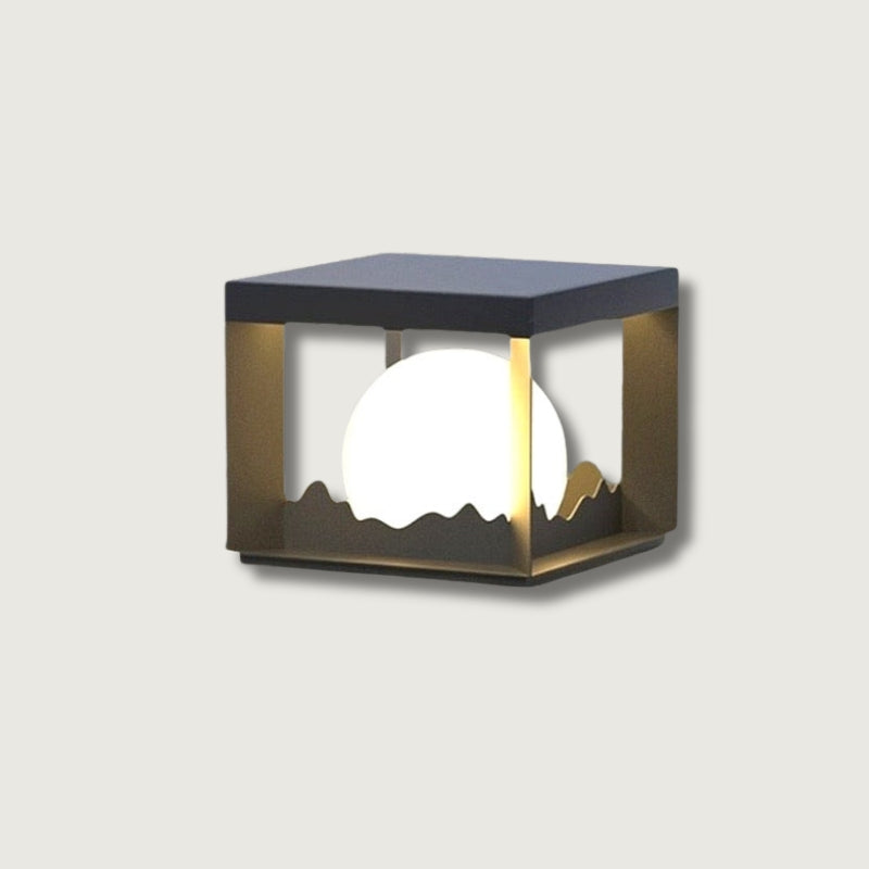 ClaraLux Solar Lamp – Modern Wall and Floor Lamp for Outdoor Use