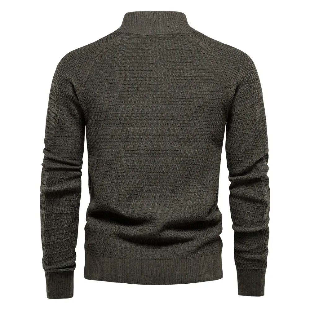 Lucas - Sweater with round neck and buttons