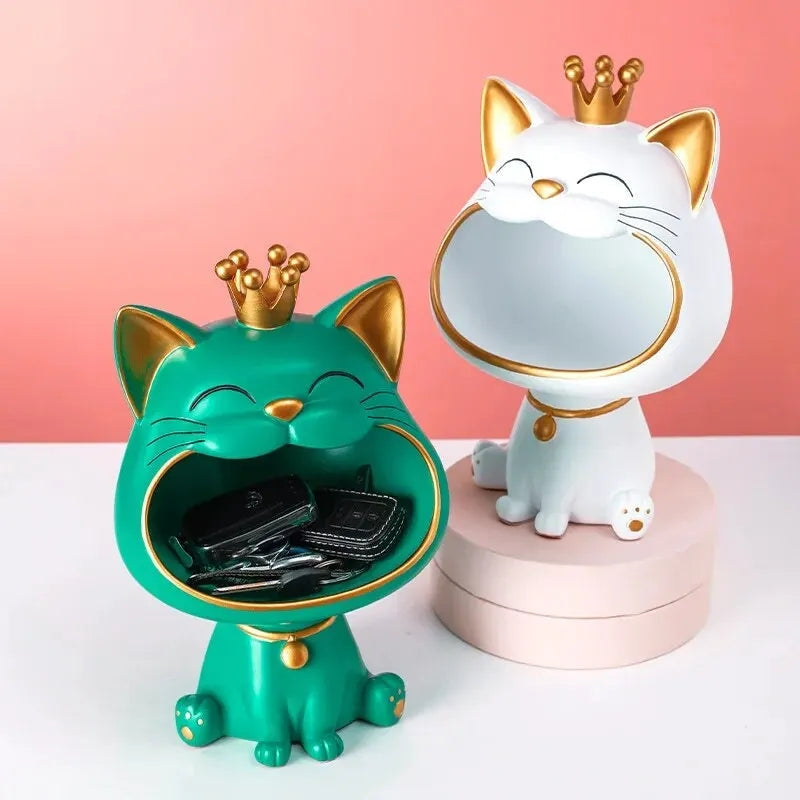 WhiskerVault Decorative Cat Storage Box