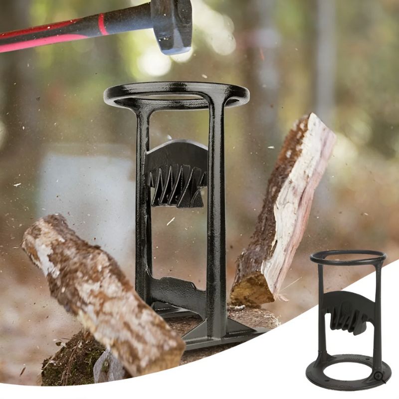 LogMate | 2-in-1 Portable Wood Carrier and Log Splitter