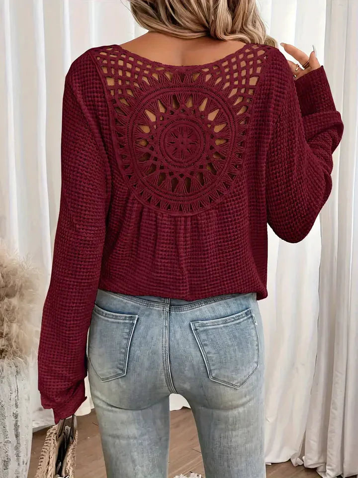 Susana | Boho Crochet Sweater