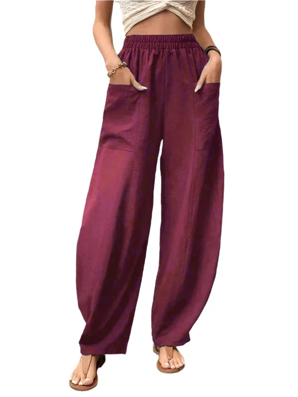 Paulette - Women's Wide Leg Lounge Pants