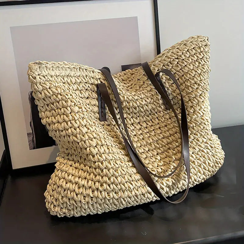 Trudi Woven Shopper Bag for Women