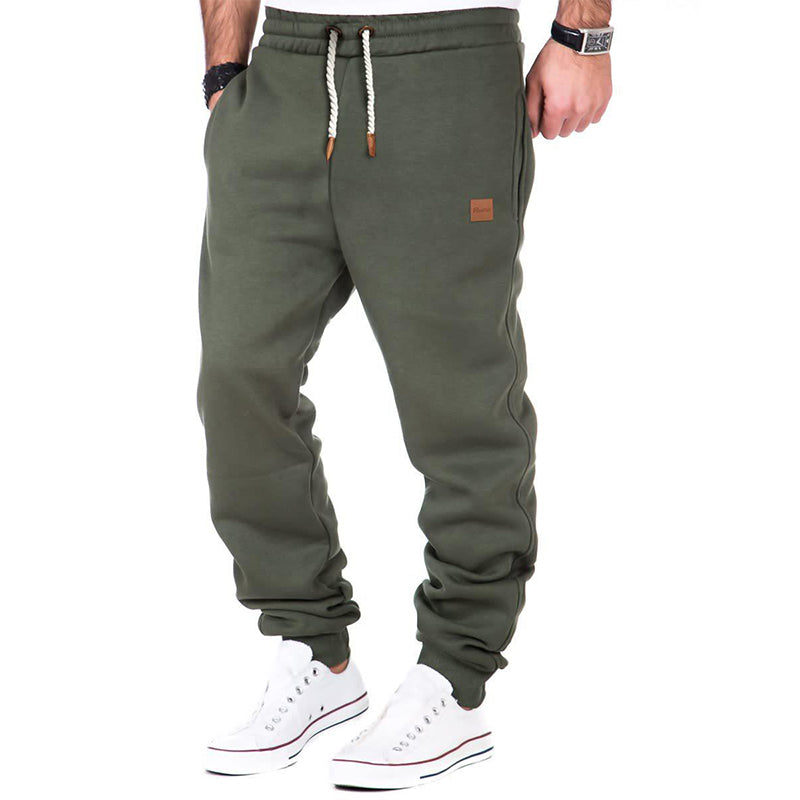 Jens Comfort | Men's Plain Sweatpants with Drawstring and Elastic Waist