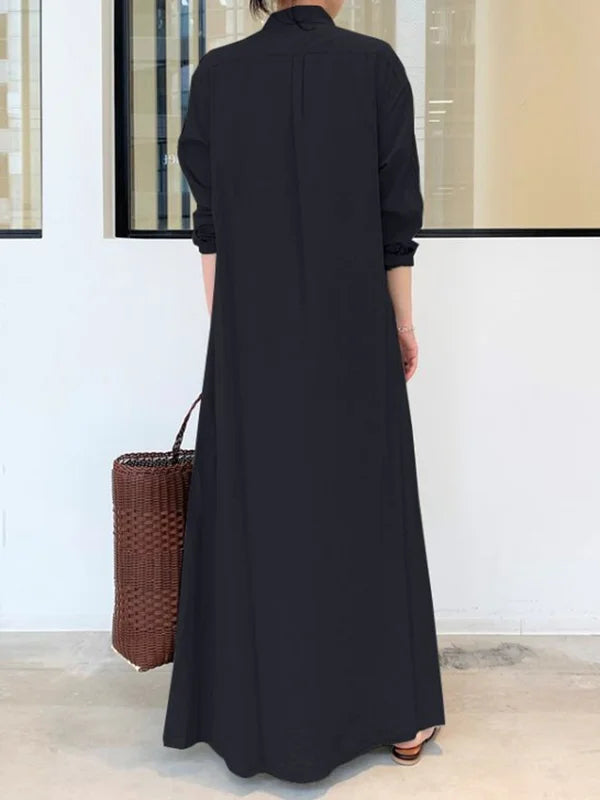 Livia Maxi Dress for Women – Elegant Long Dress with A-Line Silhouette
