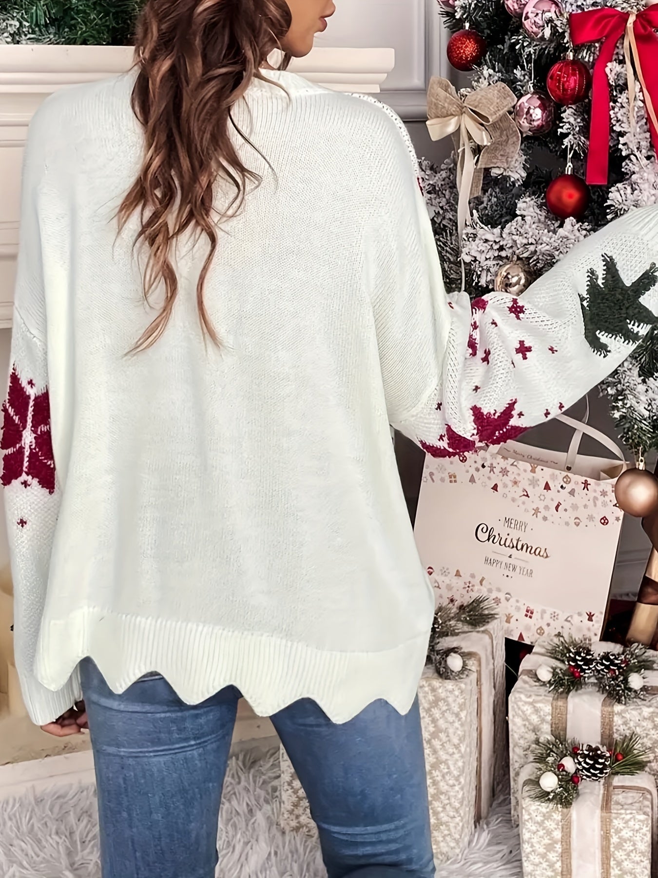 Elsie | Christmas Pattern Sweater