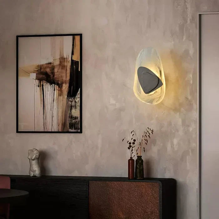 LumaCraft Modern LED Wall Lamp - Elegant Glass Design