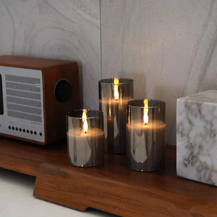 AmberLys Scented Candles in Glass | Buy 1 Get 2 Free