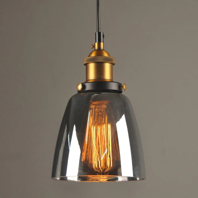 EchoLite - Antique glass pendant for modern spaces