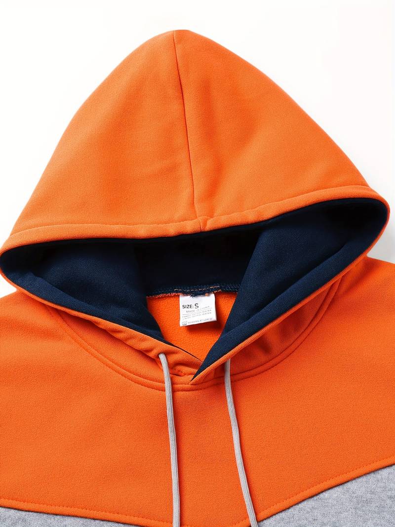 Oscar - Casual long-sleeved hoodie with drawstring and pockets