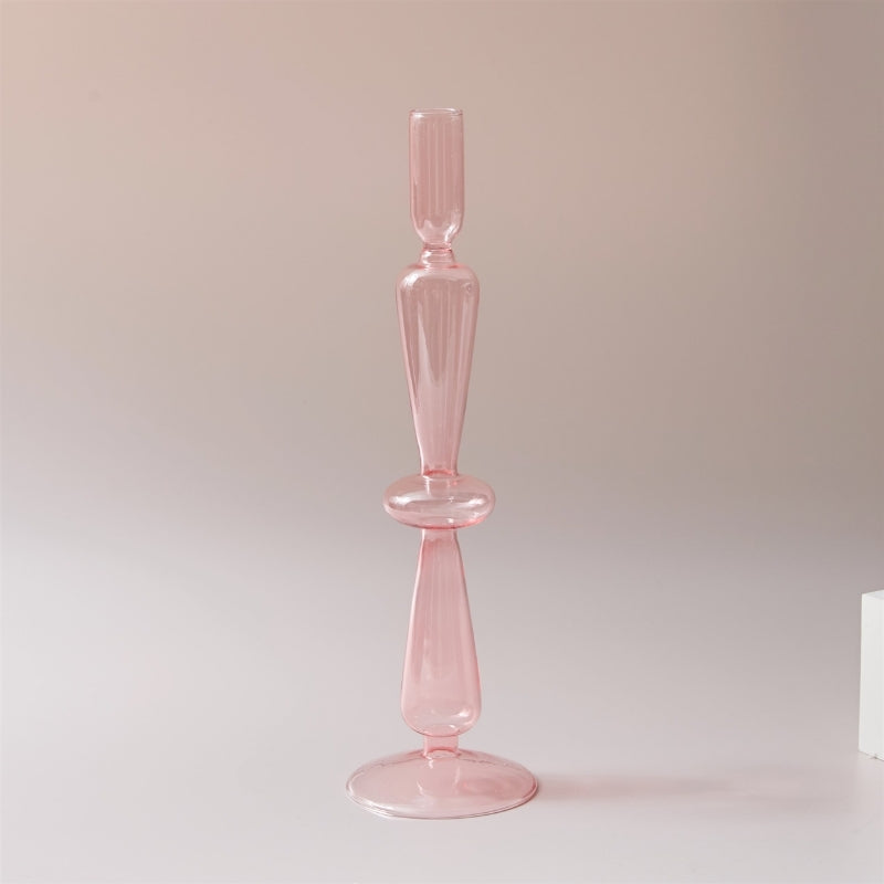 GlassAura - Elegant handmade glass candlesticks and vases