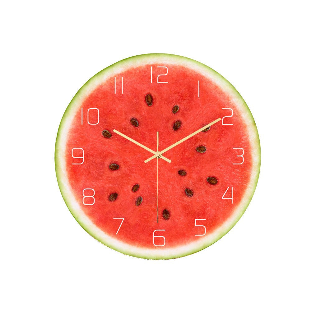 FruitSplash - colorful fruit-inspired wall clock